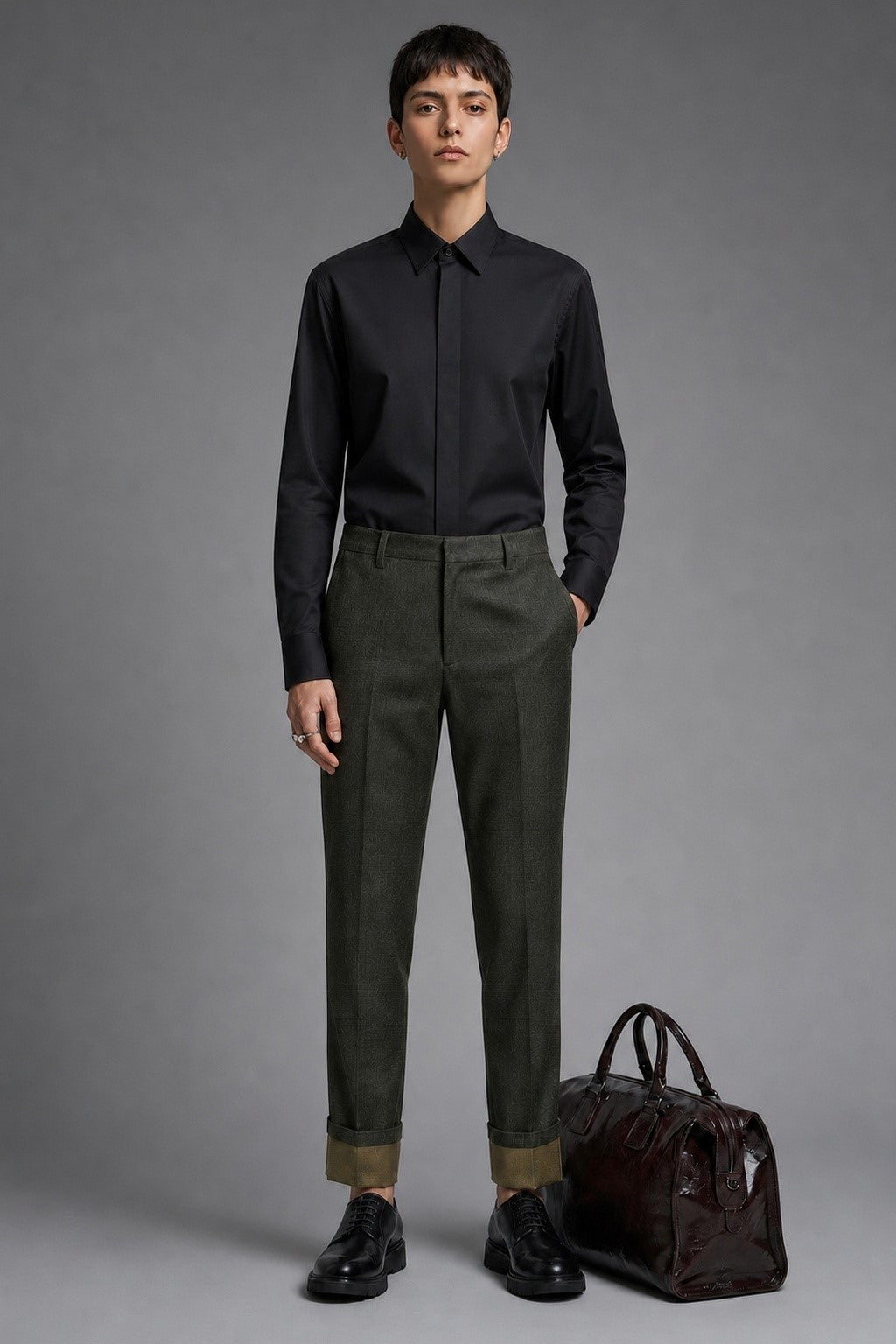 100/2 Liquid-Ammonia Poplin — The Unwrinkled Executive Shirt — 100% cotton 100/2 liquid-ammonia poplin dress shirt with permanent non-iron finish, made to measure