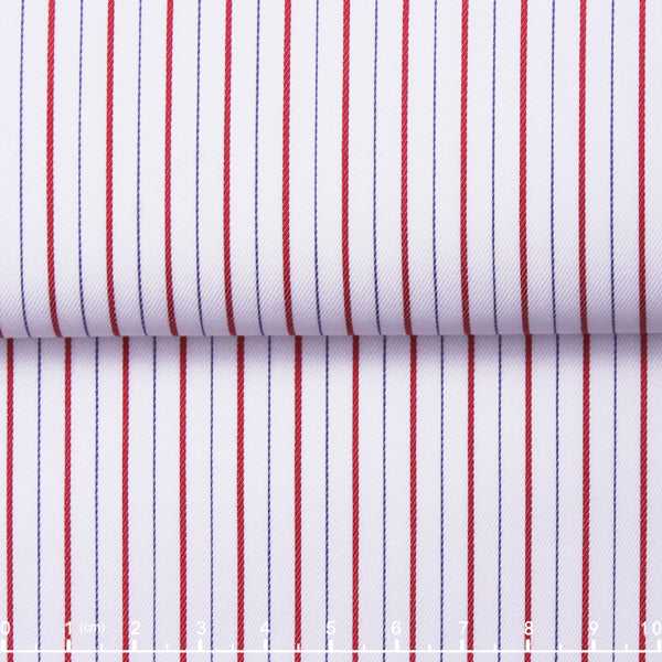 100/2 Non-Iron Pinstripe — The Boardroom Signature Shirt — 11-GSS2603-2_fabric