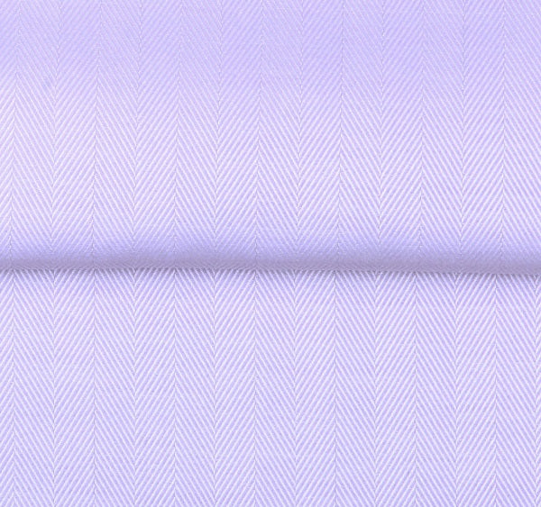 120/2 Herringbone — The Quiet Authority Shirt — 100% high-count cotton 120/2 herringbone dress shirt with easy-care finish, made to measure