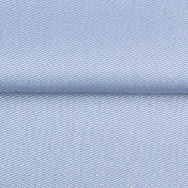100/2 Liquid-Ammonia Twill — The Iron-Free Command Shirt — 11-CH0097LBU_fabric