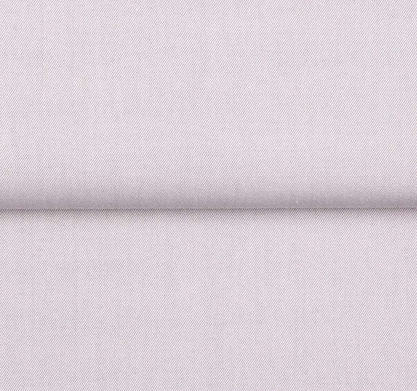 Fluid Tencel Solid Shirt in Dusty Gray — 92% cotton 8% Tencel twill dress shirt with a fluid drape, made to measure