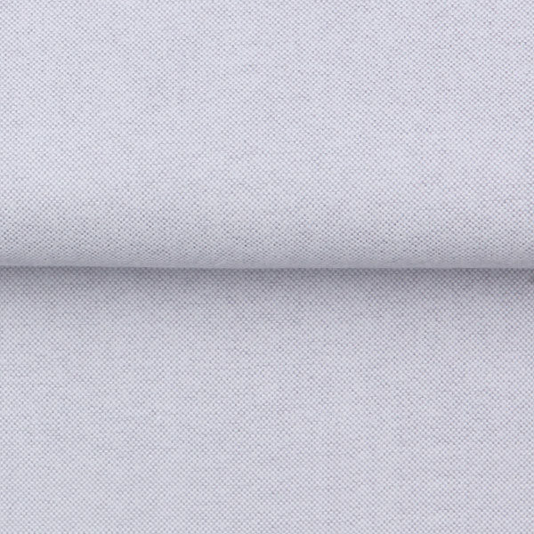 Brushed Cotton Flannel Solid — The Velveteen Comfort Shirt in Grey — 100% cotton velveteen-brushed flannel shirt, made to measure