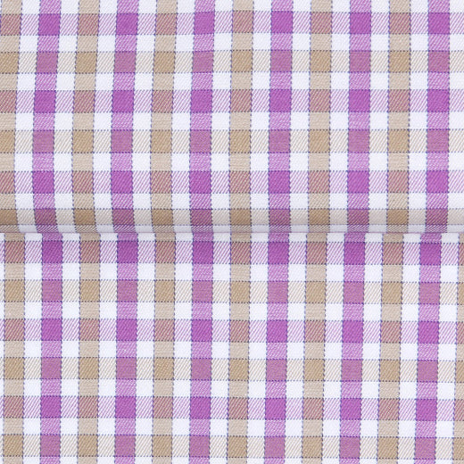 TWILL WEAVE CHECK SHIRT - 4 COLORS