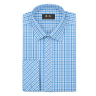 TWILL WEAVE CHECK SHIRT - 4 COLORS