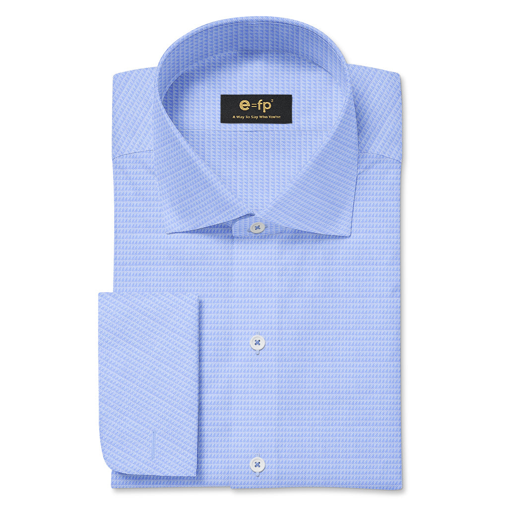 NON-IRON COTTON JACQUARD SHIRT - 3 COLORS