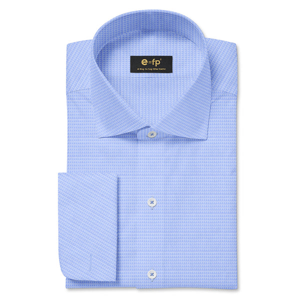 NON-IRON COTTON JACQUARD SHIRT - 3 COLORS