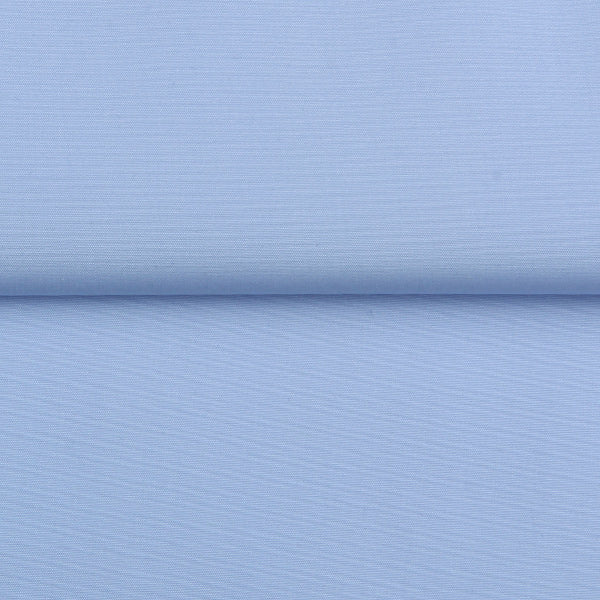 NON-IRON LIGHT BLUE AND NAVY TWO TONE SPLIT SHIRT