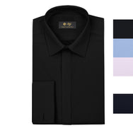 NON-IRON COTTON PLAIN SHIRT - 5 COLORS