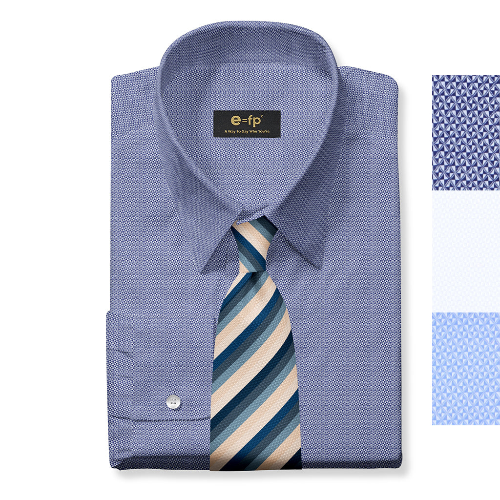 EASY IRON JACQUARD SHIRT - 3 COLORS