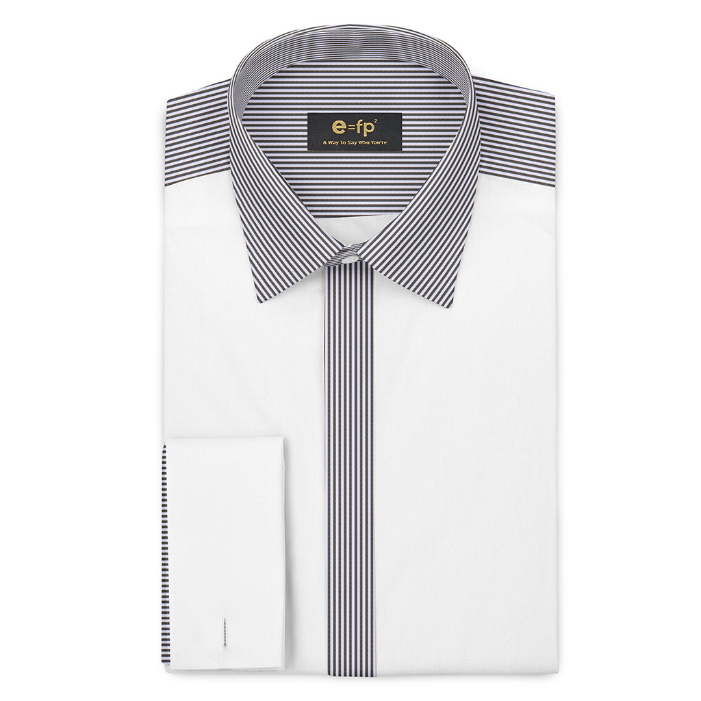 PREMIUM EASY IRON COTTON STRIPE SHIRT - 3 COLORS