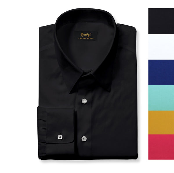 SOLID COLOR STRETCH SHIRT - 6 COLORS