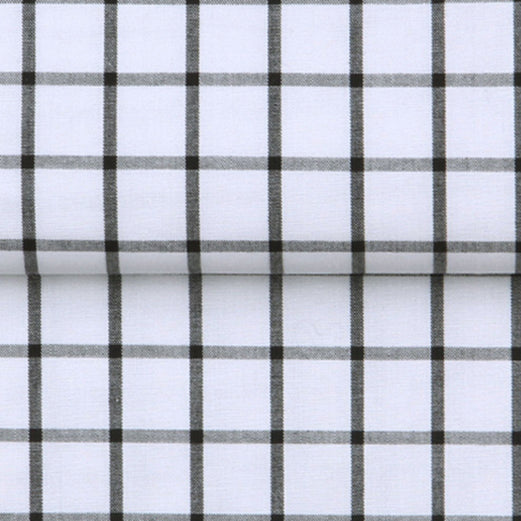 COTTON CHECK SHIRT WITH OR WITHOUT CONTRAST DETAIL