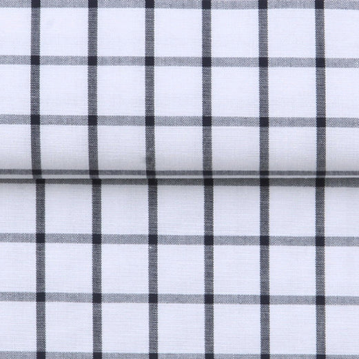 COTTON SMART SHIRT WITH GRID CHECK - 5 COLORS