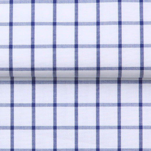 COTTON SMART SHIRT WITH GRID CHECK - 5 COLORS