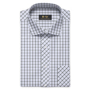 COTTON CHECK SHIRT WITH OR WITHOUT CONTRAST DETAIL