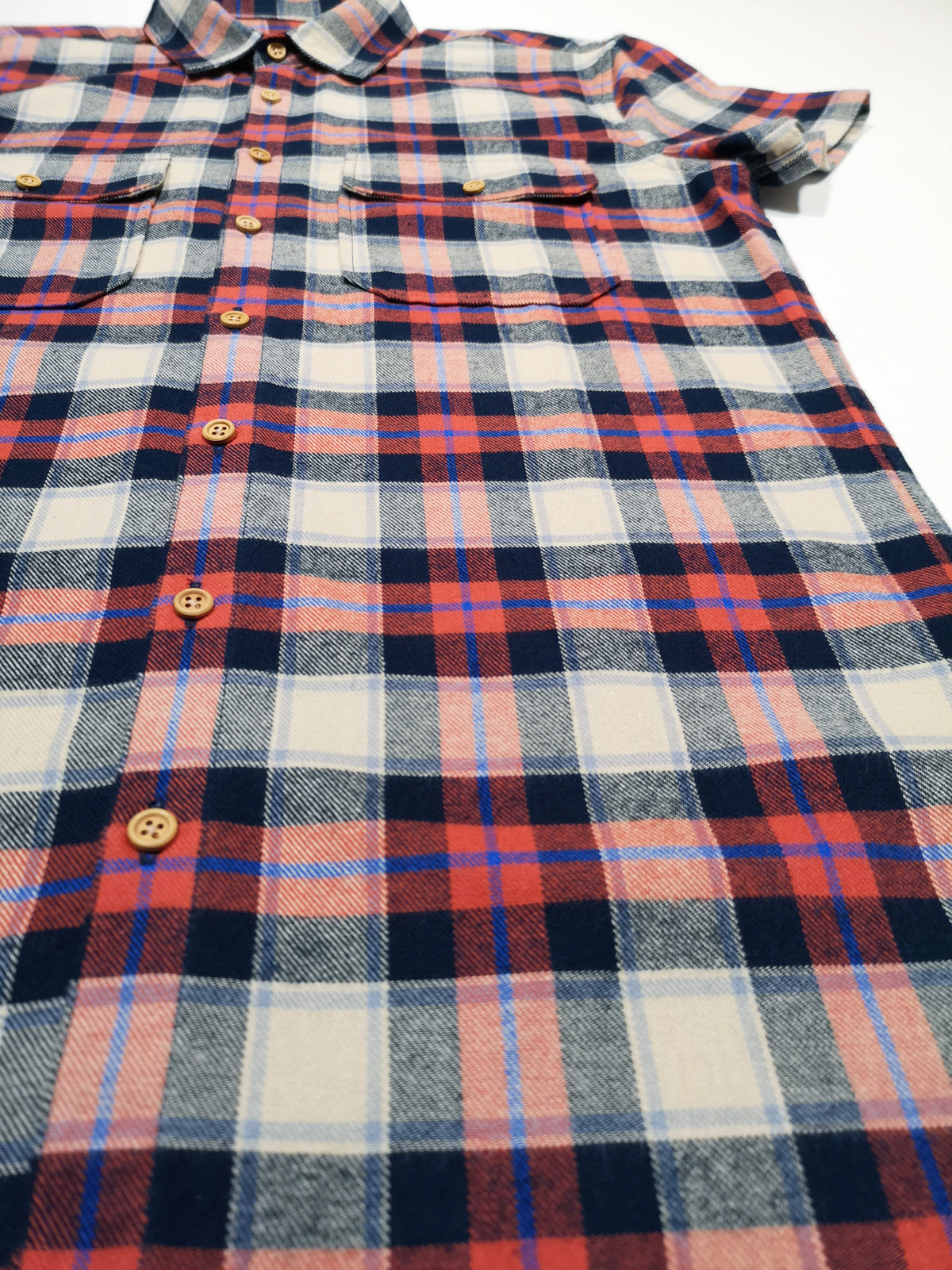 LIGHTWEIGHT FLANNEL CHECK SHIRT