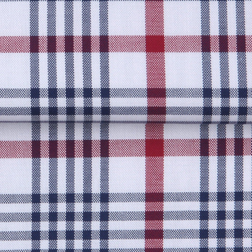PLAID COTTON OXFORD SHIRT