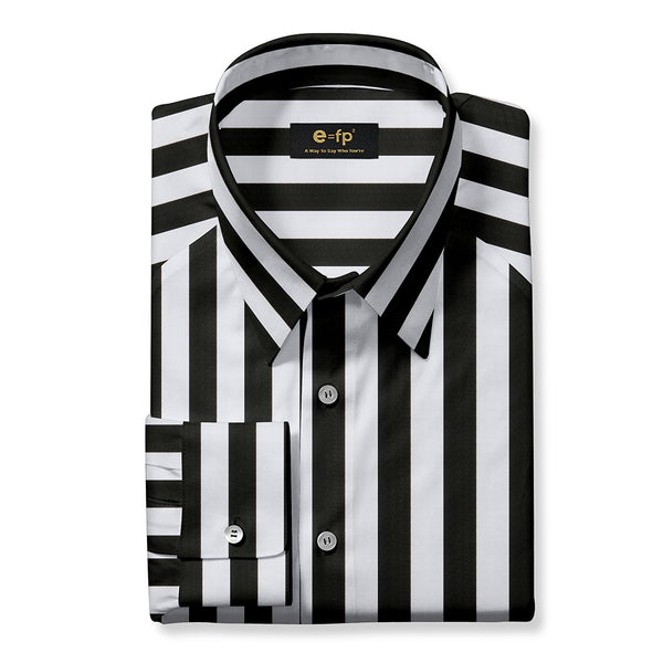 TENCEL COTTON WIDE STRIPE SHIRT - 3 COLORS