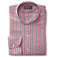 LIGHTWEIGHT STRIPE SHIRT - 4 COLORS